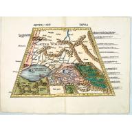 Old, Antique map image download for Septima Asie Tabvla.