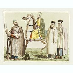 [Costume plate of locals of Dourans tribe in Afganistan]