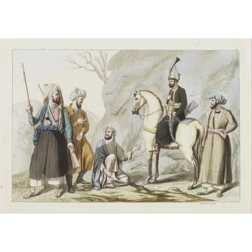 Old map image download for [Costume plate of locals of Afganistan]