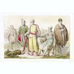 [Costume plate of various Circassians classes. ]