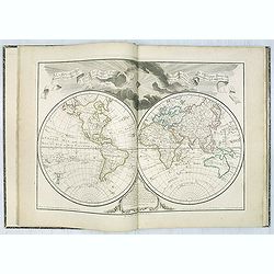 Atlas géographique des quatre parties du monde.