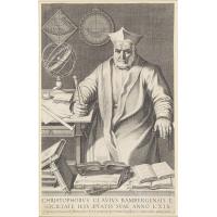 Christophorus Clavius Bambergensis e societate iesu aetatis suae anno LXIX.