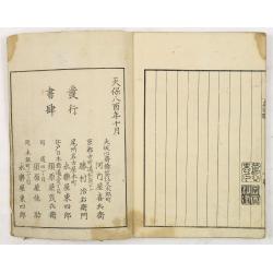 Aou, Tōkei. Kokugun Zenzu [Atlas of Provinces and Counties of Japan]. (volume 1 only)