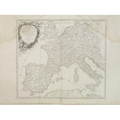 Old map image download for Imperium Caroli Magni Occidentis Imperatoris. . .
