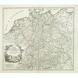 Carte de l'empire d'Allemagne. . .