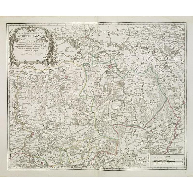 Partie septentrionale du duche de Brabant