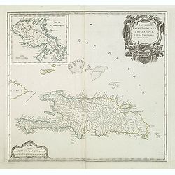 Isles de Saint Domingue ou Hispaniola, et de la Martinique.