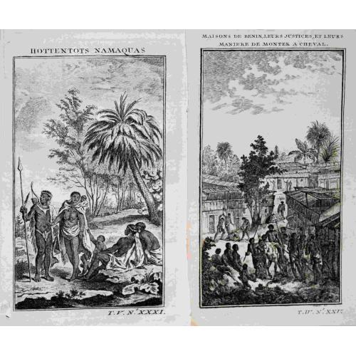 Old map image download for [Lot of 11] maps of South Africa / prints  - Carte du Congo et du Pays des Cafres.
