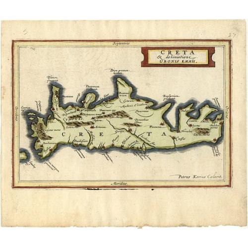 Old map image download for Creta