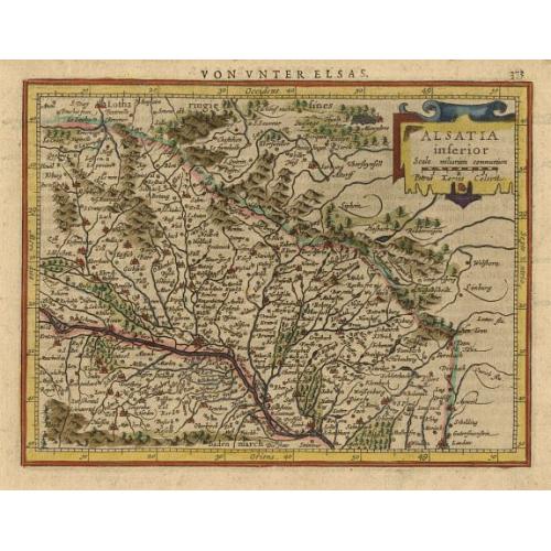 Old map image download for Alsatia inferior.