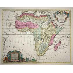 L' Afrique Divisee en ses Empires, Royaumes et Etats