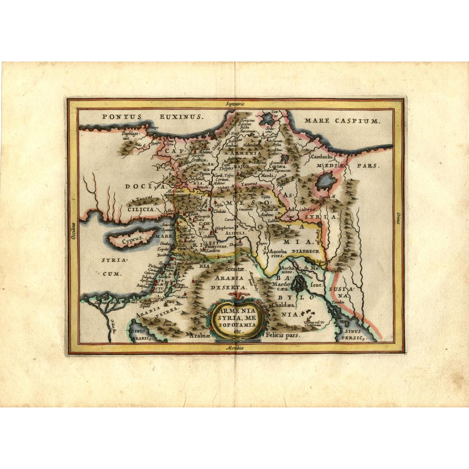 Armenia Syria, Mesopotamia etc. 