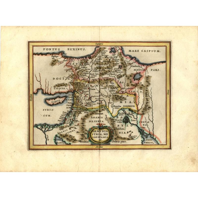 Armenia Syria, Mesopotamia etc. 