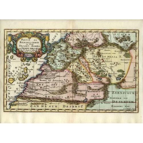 Old map image download for Partie du Biledulgerid ou sont Tesset.