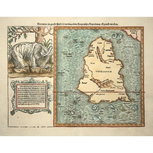 Old map image download for Sumatra ein grosse insel..