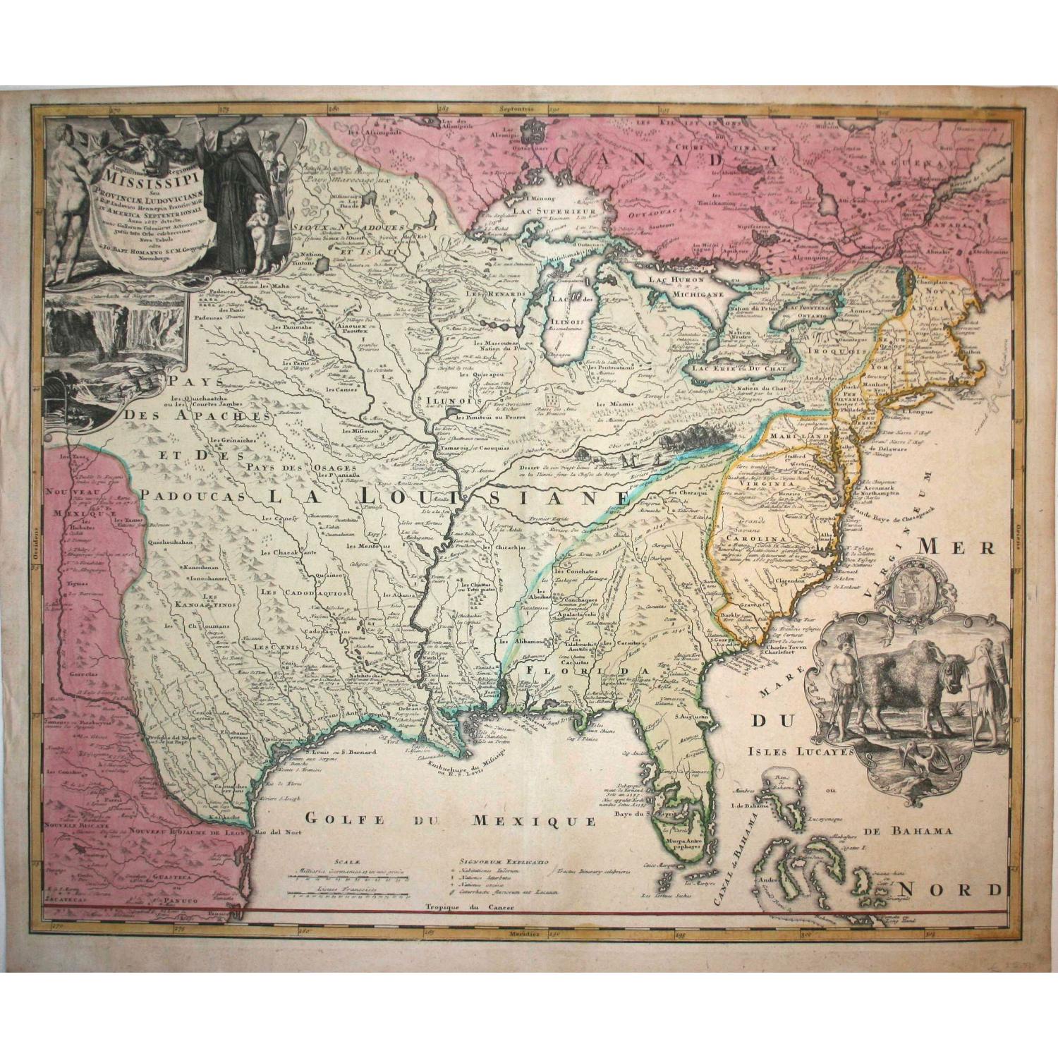 Amplissimae Regionis Mississipi seu Provinciae Ludovicianae