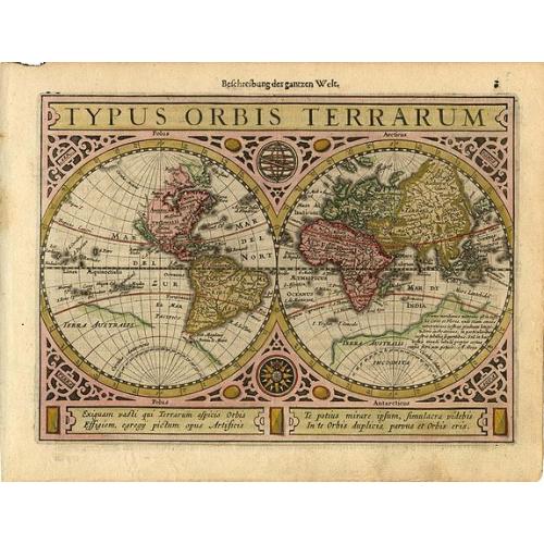Old map image download for Lot of 5] World and Continents.