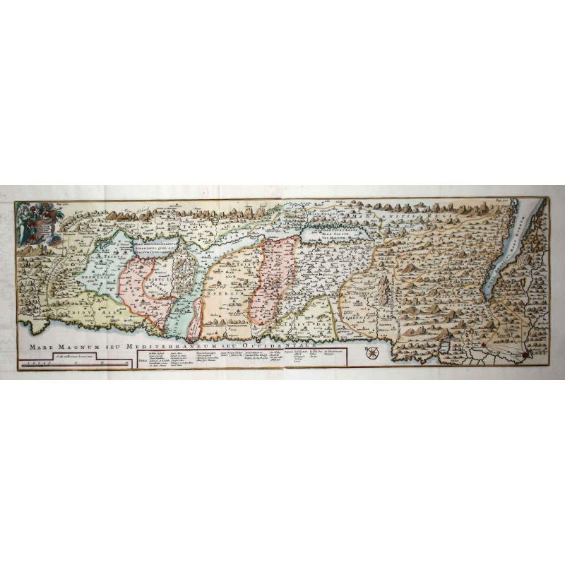 Tabula Geographica Terrae Sanctae Auctore J. Bonfrerio Societa Jesu.