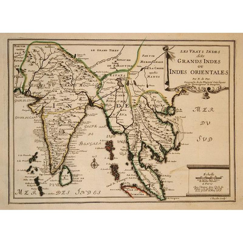 Les Vrays Indes dits Grands Indes ou Indes Orientales