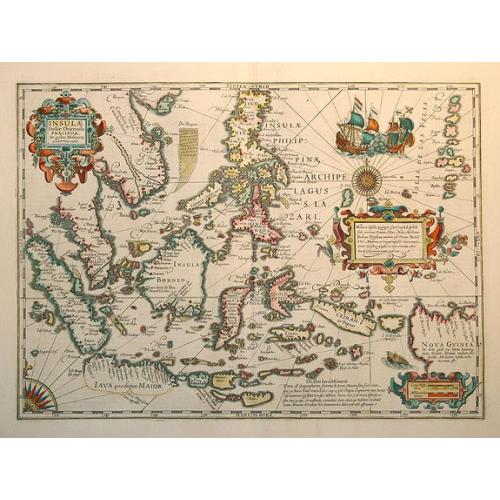 Old map image download for Insulae indiae orientalis..