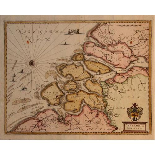 Old map image download for Zeelandia Comitatus.