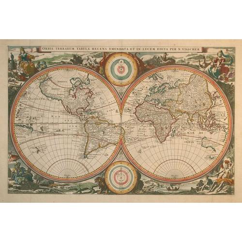 Old map image download for Orbis Terrarum Tabula Recens ..