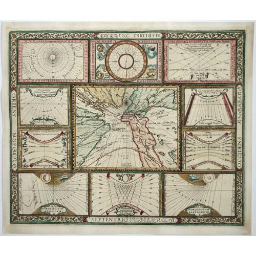 Old map image download for Untiteled: World and Horological Diagrams.