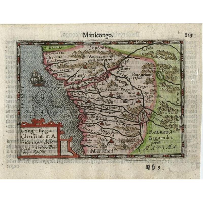 Congi Regni Christiani in Africa.