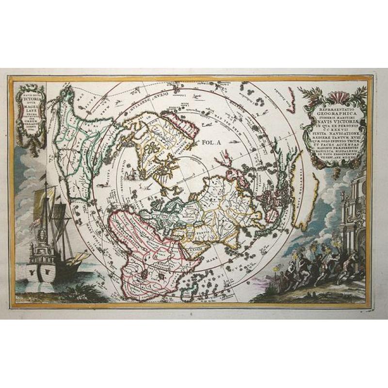 Repraesentatio Geographica Itineris Maritimi Navis Victoriae..