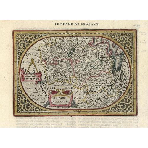 Old map image download for Ducatus Brabantiae