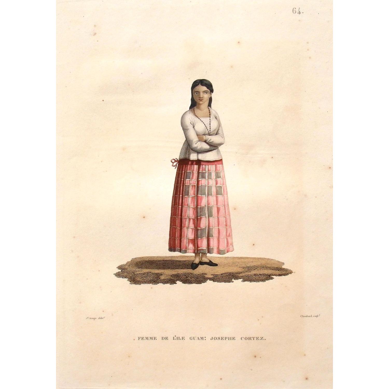 Femme de l'Ile Guam: Josephe Cortez.