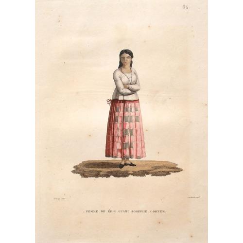 Femme de l'Ile Guam: Josephe Cortez.