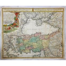 Carte de l'Asie Minevre. . .