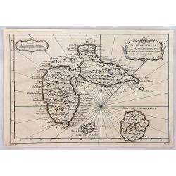 Carte de l'Isle de la Guadeloupe.