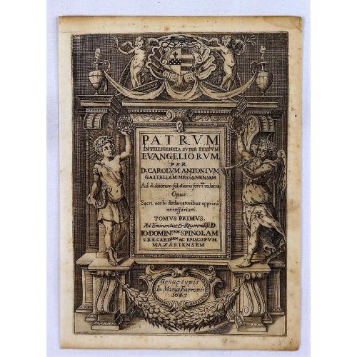 Old map image download for Patrum Intelligentia Super Textum Evangeliorum.