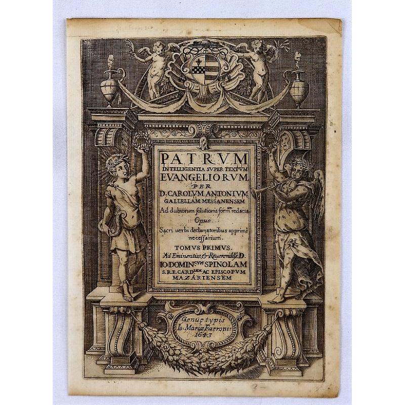 Patrum Intelligentia Super Textum Evangeliorum.