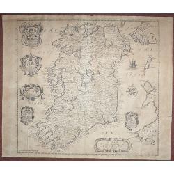 A Mapp of the Kingdome of Ireland.