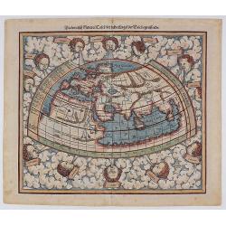 Ptolemeisch General Tafel, die Halbe Kugel der Welt Begreiffende&#8203;.