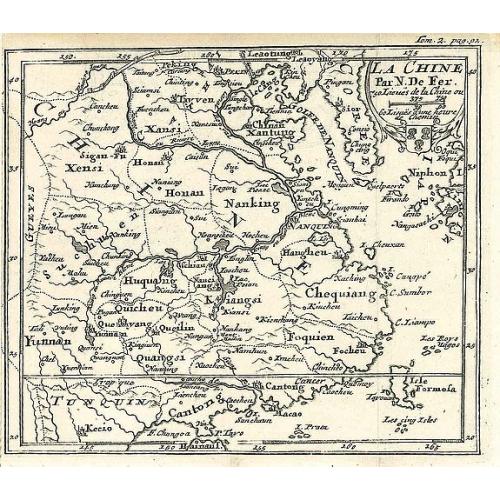 Old map image download for La Chine.