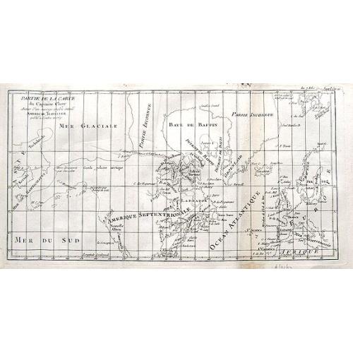 Old map image download for Partie de la Carte du Capitaine Cluny. . .