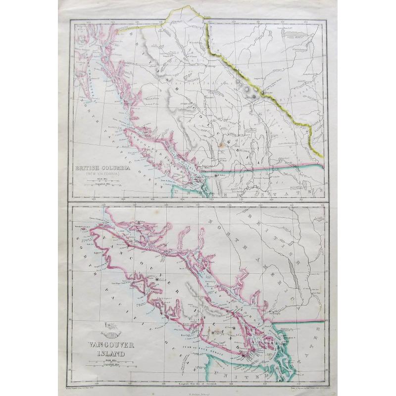 British Columbia (New Caledonia); Vancouver Island;