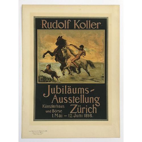 Old map image download for Rudolf Koller - jubilläums-