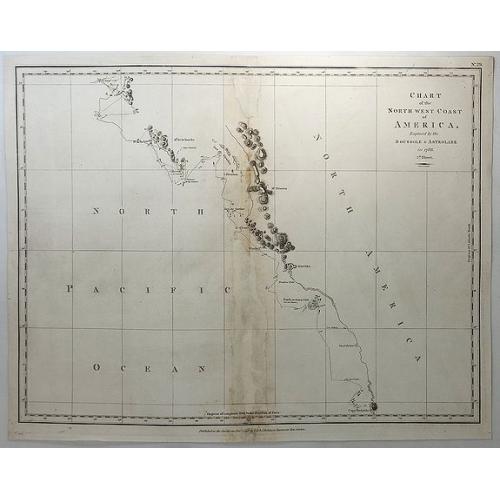 Chart of the North West Coast of America Explored by the Bousole & Astrolabe in 1786. (2nd Sheet)