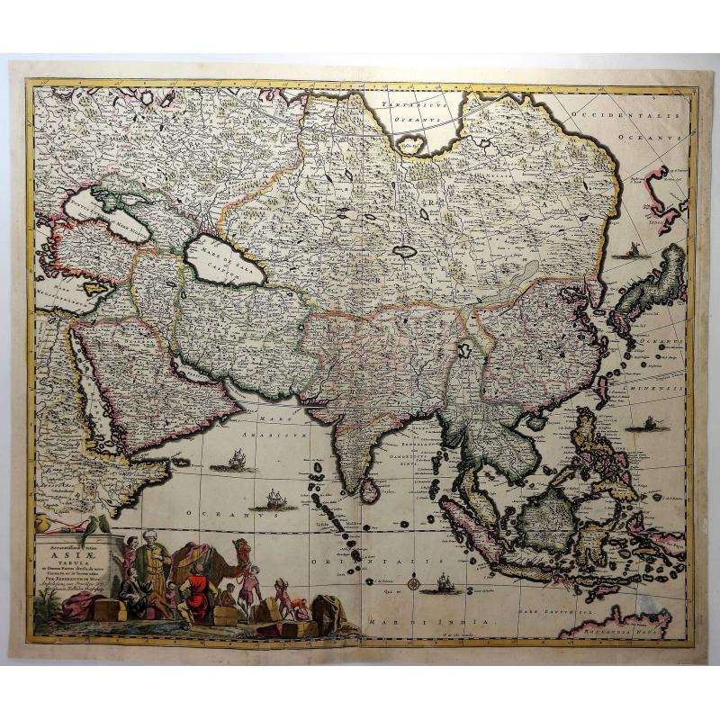 Accuratissima Totius Asiae Tabula. . .