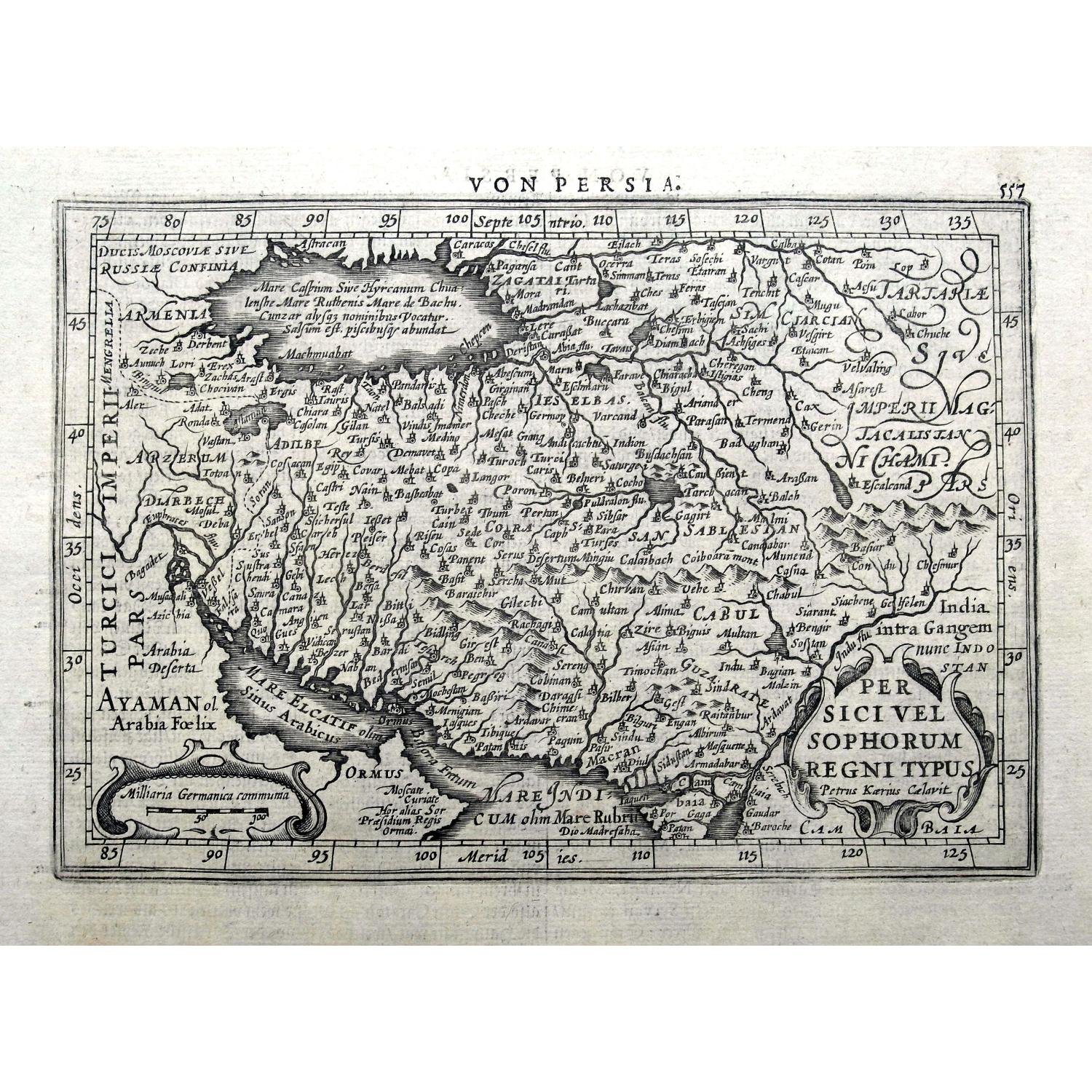 Persici vel sophorum regni typus.