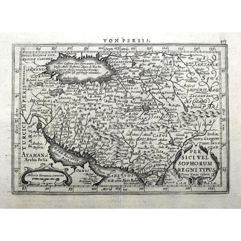 Persici vel sophorum regni typus.