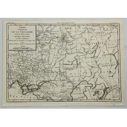 Carte d'Une Partie de la Tartarie Vers le sud Ouest et de la Russie ou des Contrees & Carte de la PARTIE Meridionale de la Tartarie.
