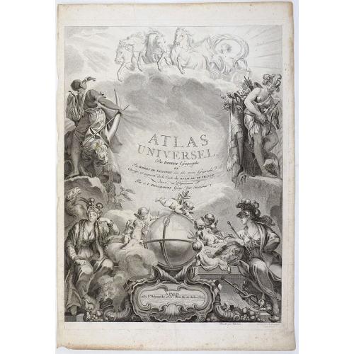 Old map image download for Atlas Universel Par ROBERT Geographe et par Robert de Vaugondy. . .
