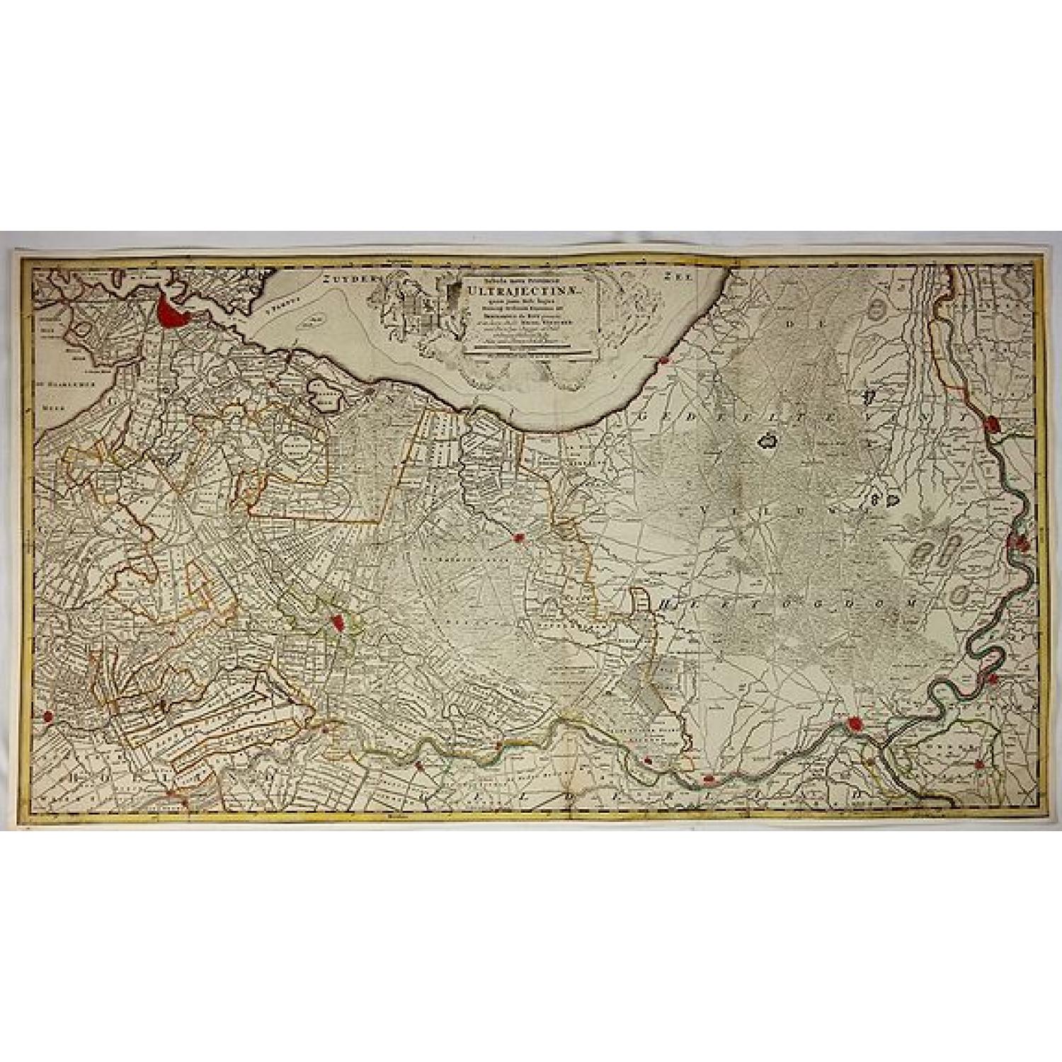 Tabula Nova Provinciae UltraJectinae. . .