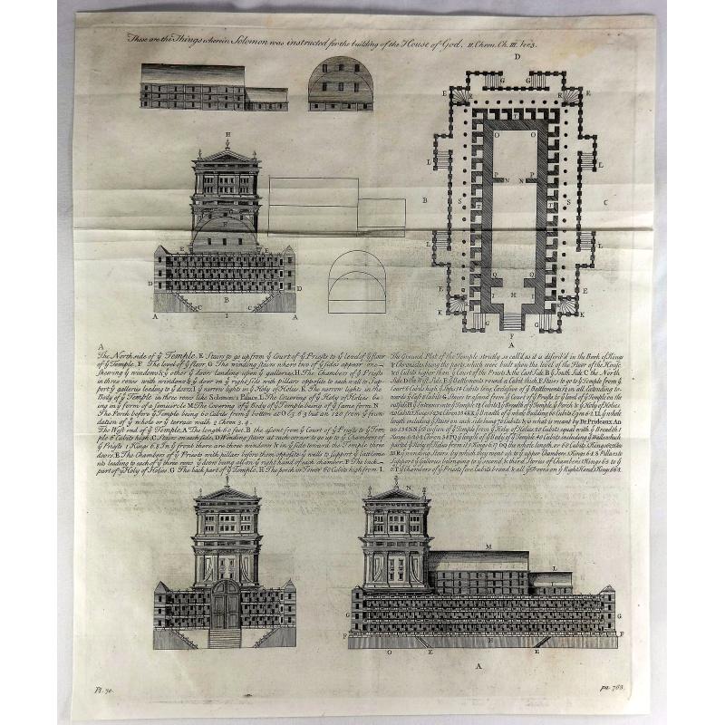 These are the Things Wherin Solomon Was Instructed for the Building of the House of God, II Chronicles, Chapter III, Verse 3.